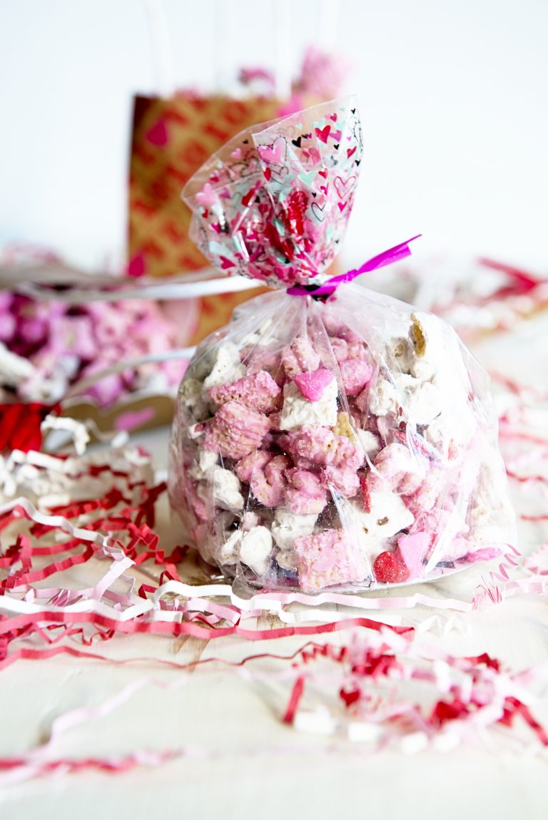 Cupid Chow? This delightful snack mix is not only easy to make, but it also makes for a tasty and thoughtful gift. Valentine Cupid Chow Recipe